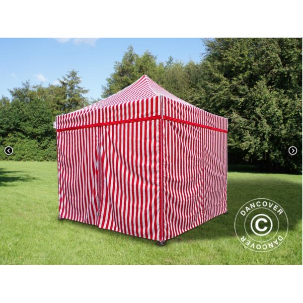 FleXtents PRO Steel 3x3m inkl 4st sidovggar