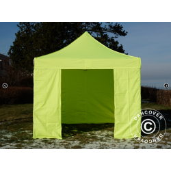 FleXtents PRO Steel 3x3m inkl 4st sidovggar