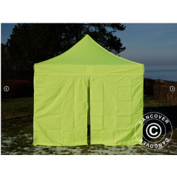 FleXtents PRO Steel 3x3m inkl 4st sidovggar