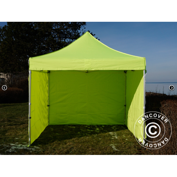 FleXtents PRO Steel 3x3m inkl 4st sidovggar