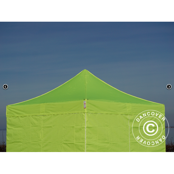 FleXtents PRO Steel 3x3m inkl 4st sidovggar