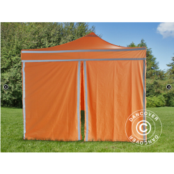 FleXtents PRO Steel 3x3m inkl 4st sidovggar