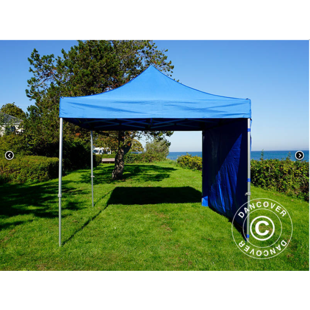 FleXtents PRO Steel 3x3m inkl 4st sidovggar