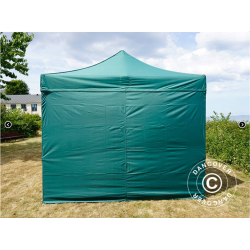 FleXtents PRO Steel 3x3m inkl 4st sidovggar