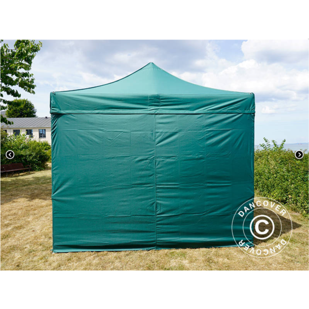 FleXtents PRO Steel 3x3m inkl 4st sidovggar