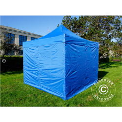 FleXtents PRO Steel 3x3m inkl 4st sidovggar