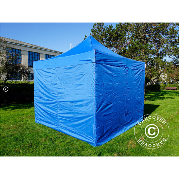 FleXtents PRO Steel 3x3m inkl 4st sidovggar