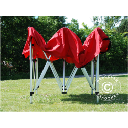 FleXtents PRO Steel 3x3m inkl 4st sidovggar