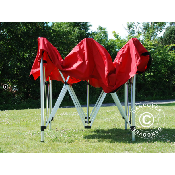 FleXtents PRO Steel 3x3m inkl 4st sidovggar