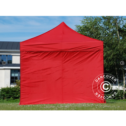 FleXtents PRO Steel 3x3m inkl 4st sidovggar