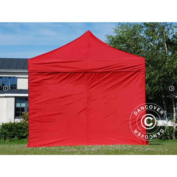 FleXtents PRO Steel 3x3m inkl 4st sidovggar