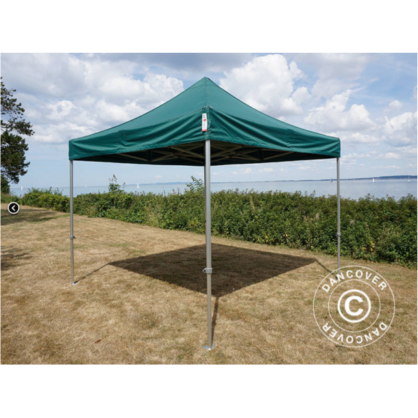 FleXtents PRO Steel 3x3m inkl 4st sidovggar