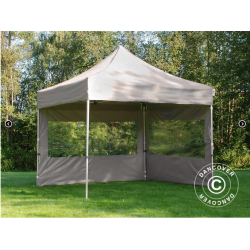 FleXtents PRO Steel 3x3m inkl 4st sidovggar