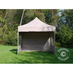 FleXtents PRO Steel 3x3m inkl 4st sidovggar