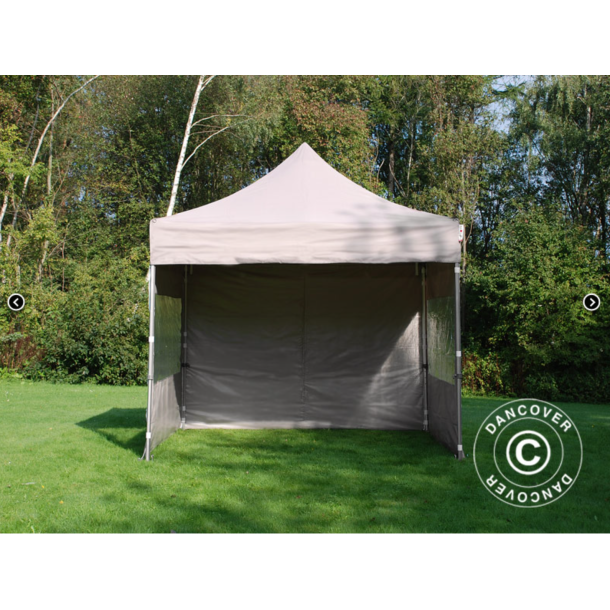 FleXtents PRO Steel 3x3m inkl 4st sidovggar