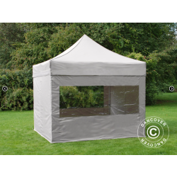 FleXtents PRO Steel 3x3m inkl 4st sidovggar