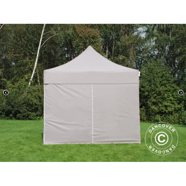 FleXtents PRO Steel 3x3m inkl 4st sidovggar