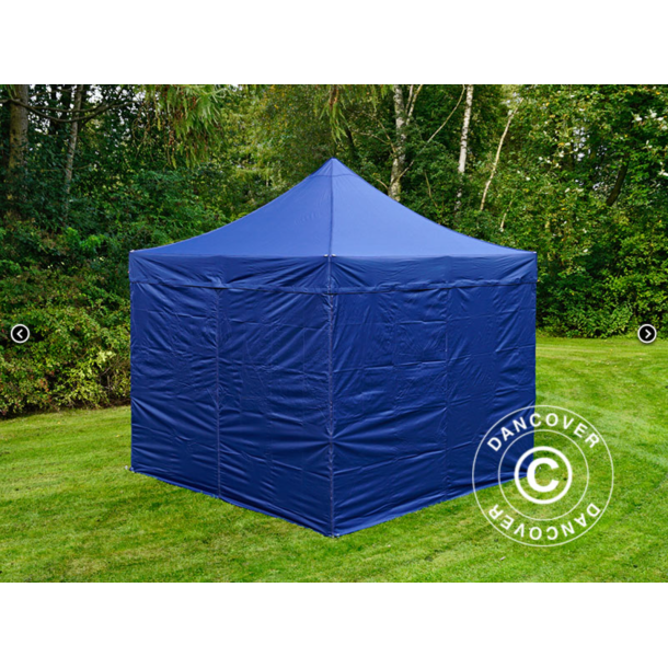 FleXtents PRO Steel 3x3m inkl 4st sidovggar