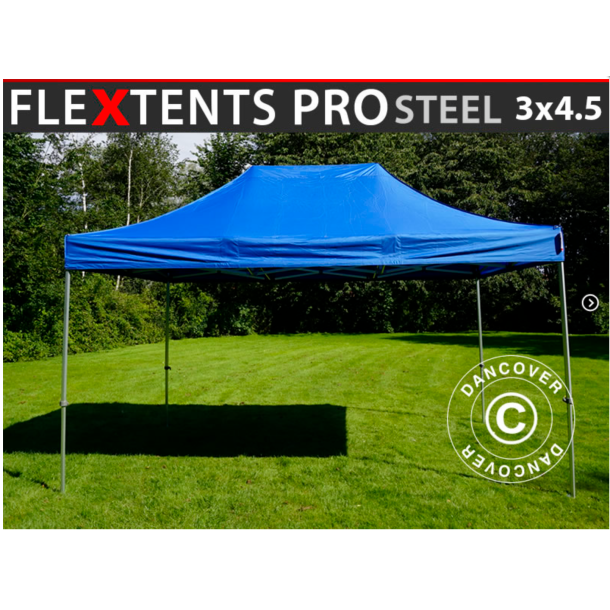 FleXtents PRO Steel 3x4,5m