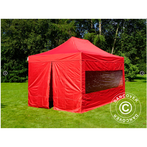 FleXtents PRO Steel 3x4,5m inkl 4st sidor