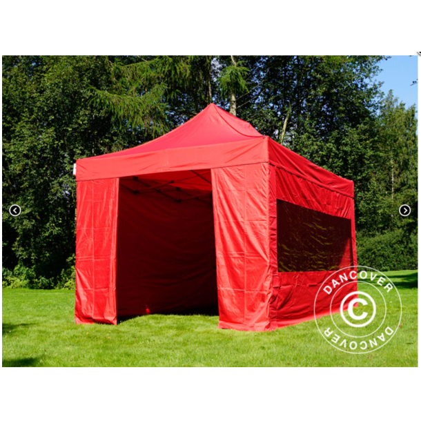 FleXtents PRO Steel 3x4,5m inkl 4st sidor