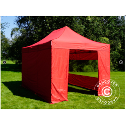 FleXtents PRO Steel 3x4,5m inkl 4st sidor