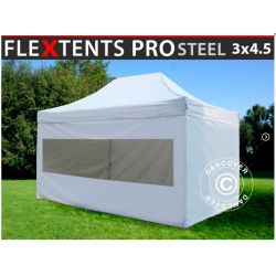 FleXtents PRO Steel 3x4,5m inkl 4st sidor