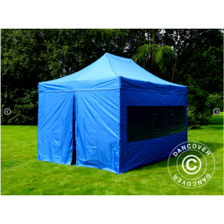 FleXtents PRO Steel 3x4,5m inkl 4st sidor