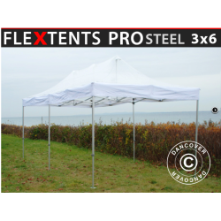 FleXtents PRO Steel 3x6m