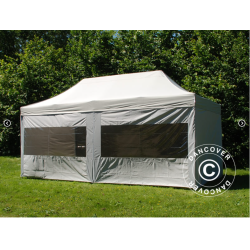 FleXtents PRO Steel 3x6m inkl 6st sidovggar