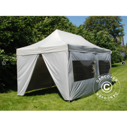 FleXtents PRO Steel 3x6m inkl 6st sidovggar