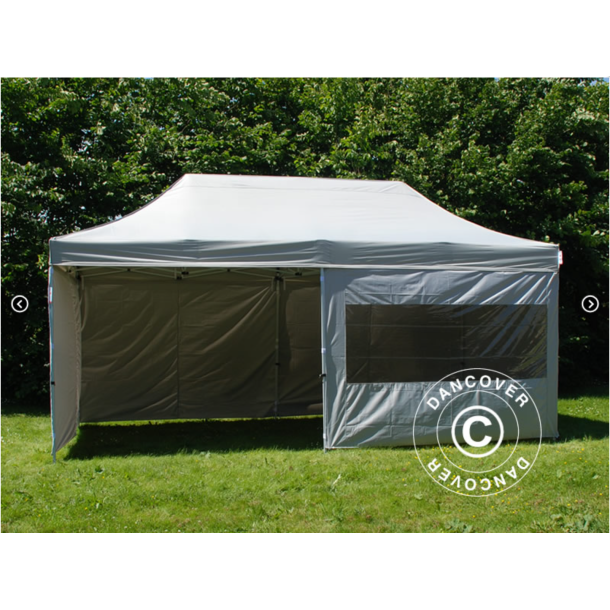 FleXtents PRO Steel 3x6m inkl 6st sidovggar