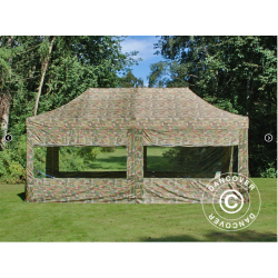 FleXtents PRO Steel 3x6m inkl 6st sidovggar