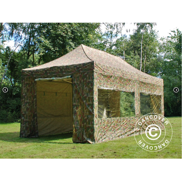 FleXtents PRO Steel 3x6m inkl 6st sidovggar