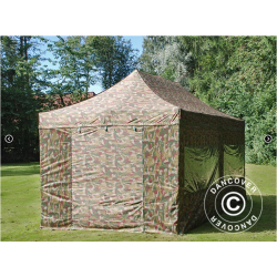 FleXtents PRO Steel 3x6m inkl 6st sidovggar