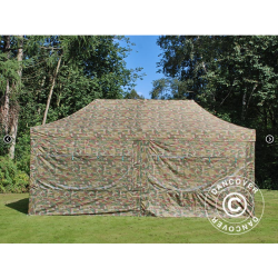 FleXtents PRO Steel 3x6m inkl 6st sidovggar