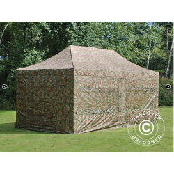 FleXtents PRO Steel 3x6m inkl 6st sidovggar