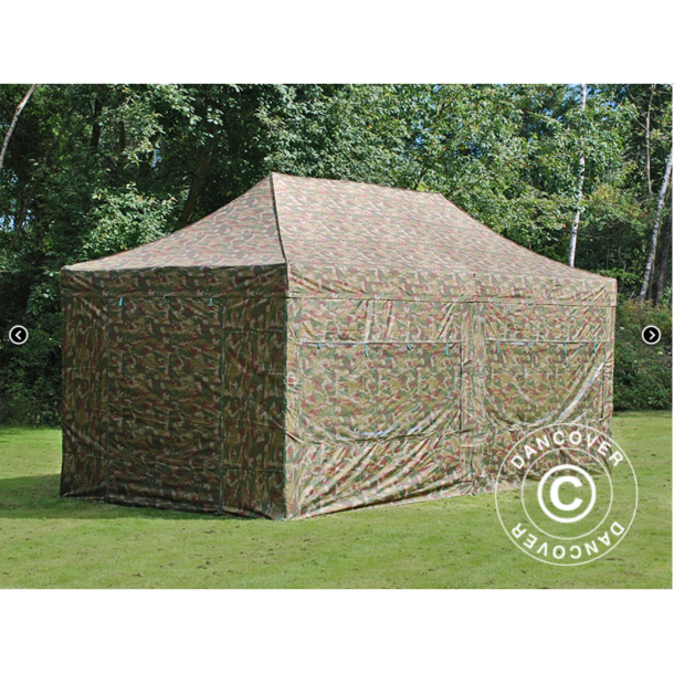 FleXtents PRO Steel 3x6m inkl 6st sidovggar