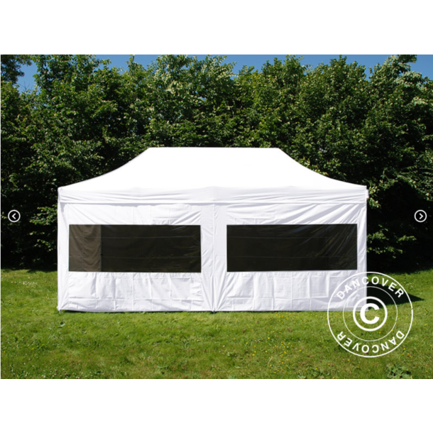 FleXtents PRO Steel 3x6m inkl 6st sidovggar