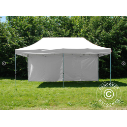 FleXtents PRO Steel 3x6m inkl 6st sidovggar