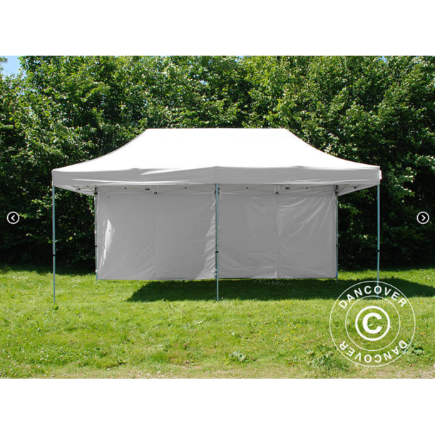 FleXtents PRO Steel 3x6m inkl 6st sidovggar