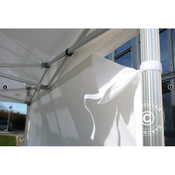 FleXtents PRO Steel 3x6m inkl 6st sidovggar