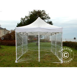 FleXtents PRO Steel 3x6m inkl 6st sidovggar