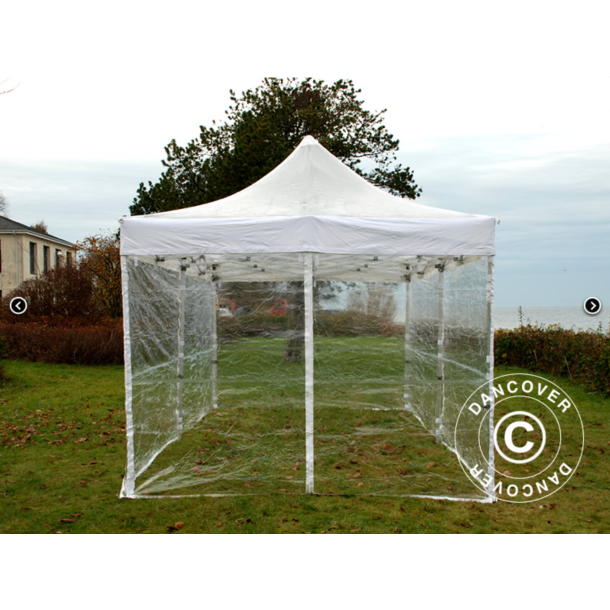 FleXtents PRO Steel 3x6m inkl 6st sidovggar