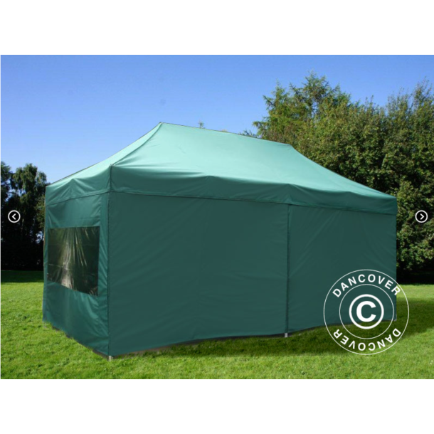 FleXtents PRO Steel 3x6m inkl 6st sidovggar