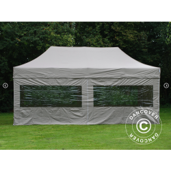 FleXtents PRO Steel 3x6m inkl 6st sidovggar