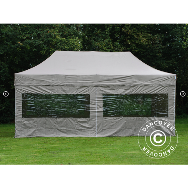 FleXtents PRO Steel 3x6m inkl 6st sidovggar