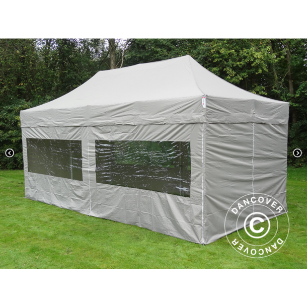 FleXtents PRO Steel 3x6m inkl 6st sidovggar