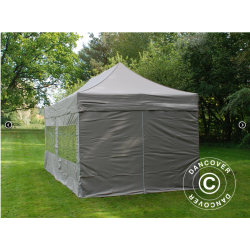 FleXtents PRO Steel 3x6m inkl 6st sidovggar