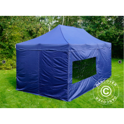 FleXtents PRO Steel 3x6m inkl 6st sidovggar